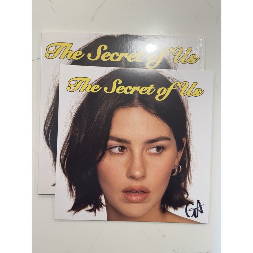 Gracie Abrams The Secret of US Vinyl SIGNED AUTOGRAPHED Limited Yellow Edition#3